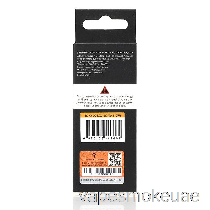 Vape Uae Teslacigs Ts تاليكا شبكة استبدال لفائف 0.18ohm Ts-xx شبكة لفائف